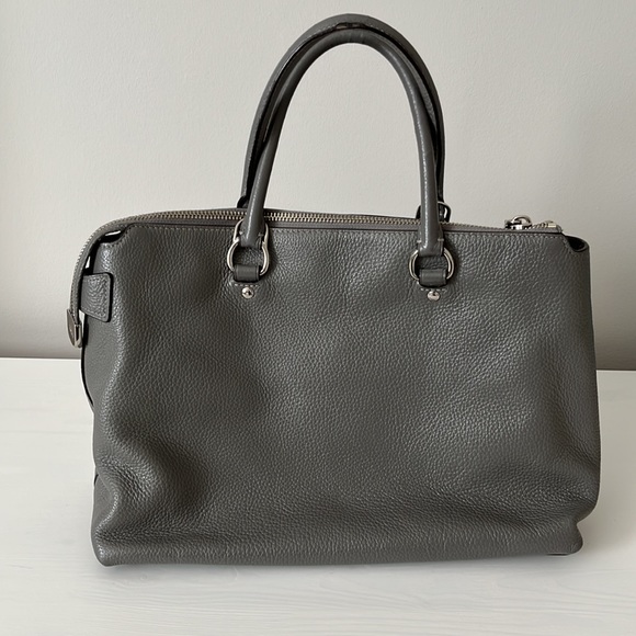 Pebbled Leather Coach Bag and Wallet Set - Picture 3 of 16